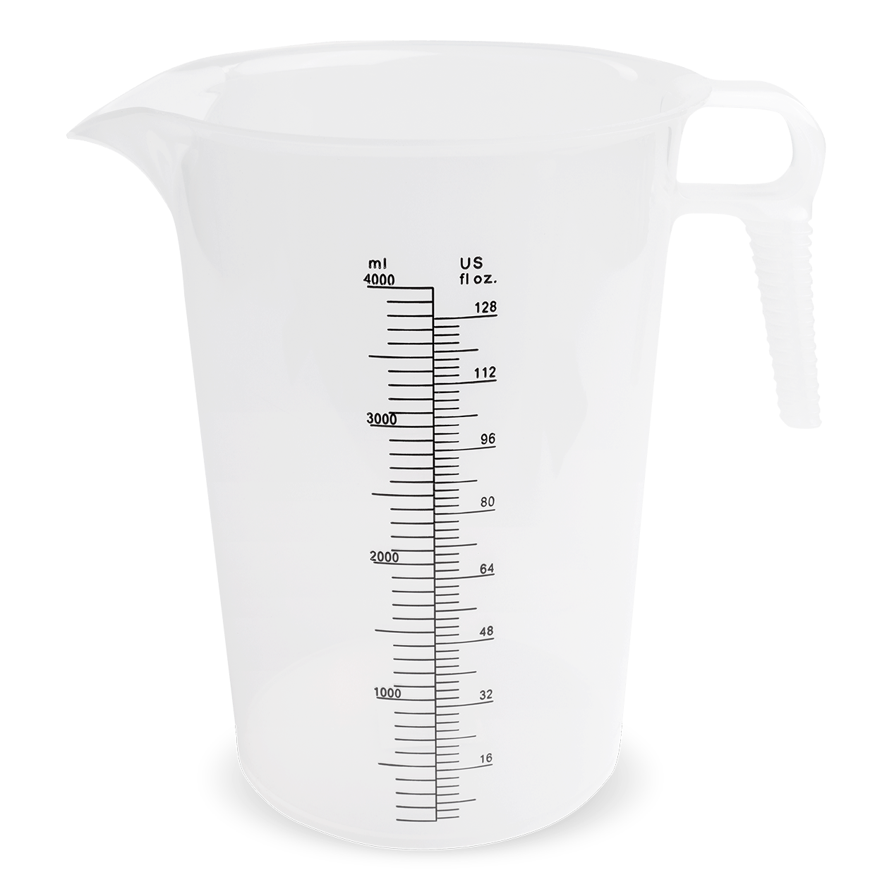 Details about   Plastic Pour Measuring Cup Graduated Pitcher w/Spout Handle for Water Juice Beer 