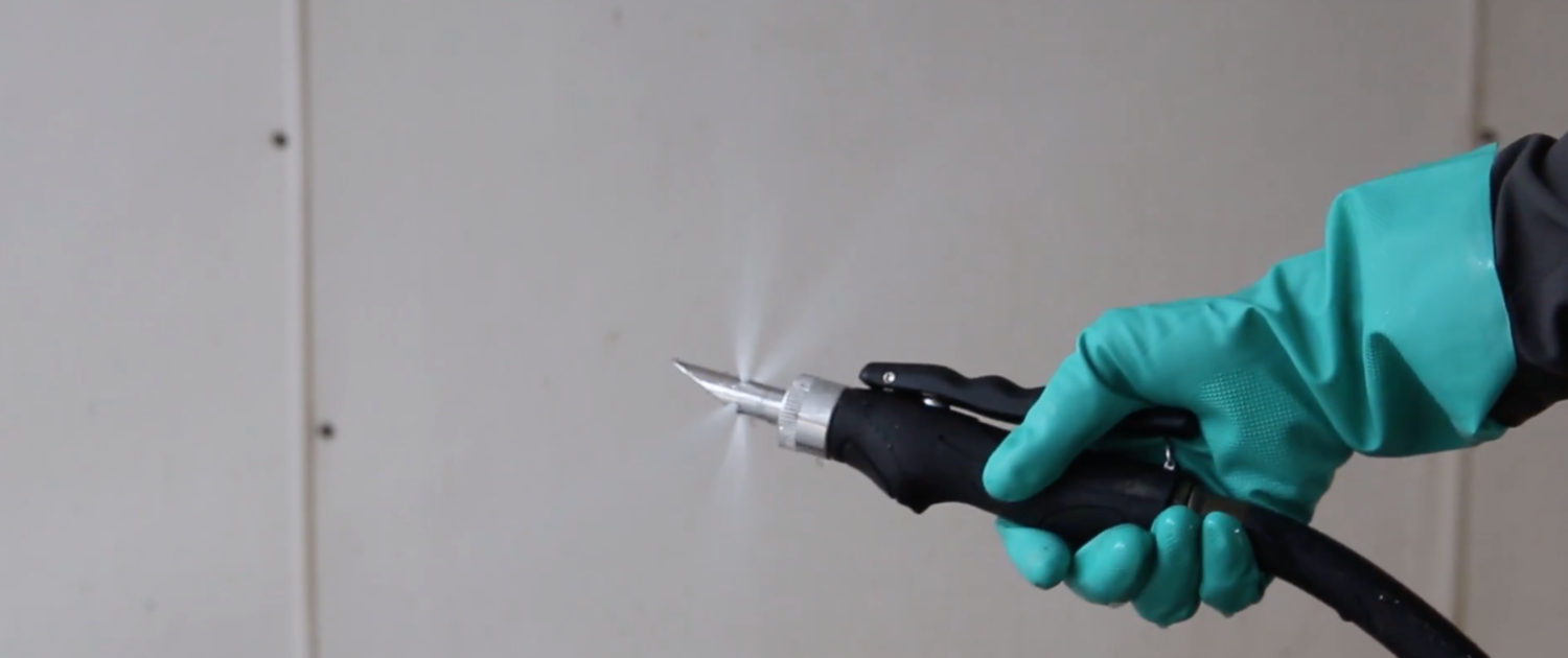 Axiom jet rinse triple rinsing nozzle spraying water